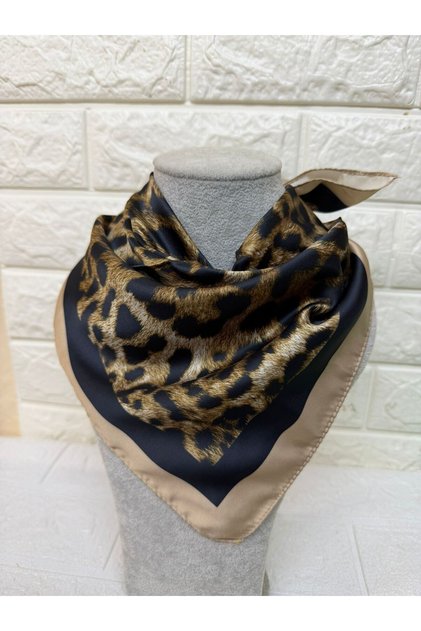 Leopard Pattern Scarf Bandana 50 cm