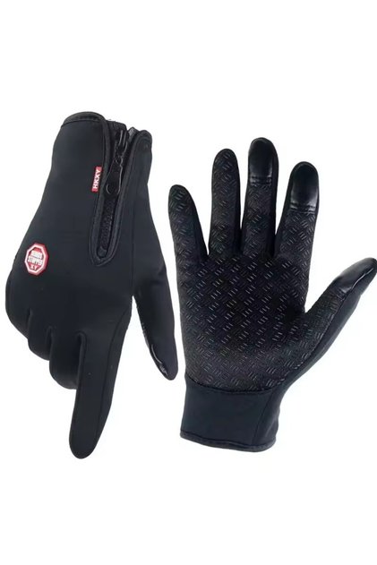 M Black Winter Gloves for Men Women Warm Tactical Gloves Touchscreen Waterproof Hiking Skiing Fishin