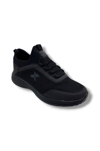 4194-26 Anorak Slip on Anatomical Men's Sneaker Black Smoked