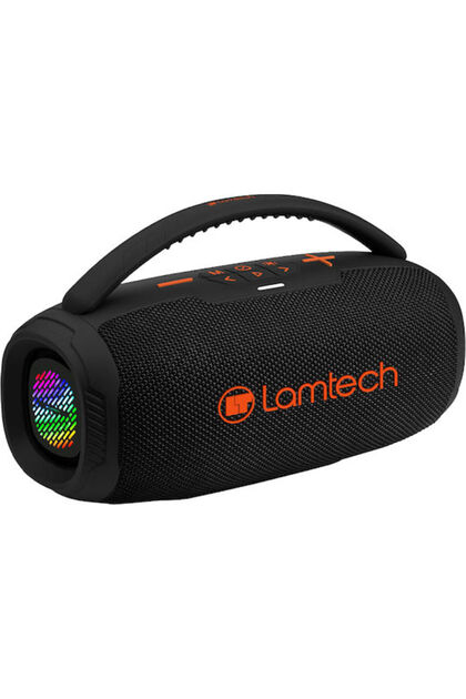 Ηχείο Bluetooth Party Box με Ενίσχυση Μπάσων 20W, με Ραδιόφωνο και Διάρκεια Μπαταρίας έως 6 Ώρες, Μαύρο Πορτοκαλί