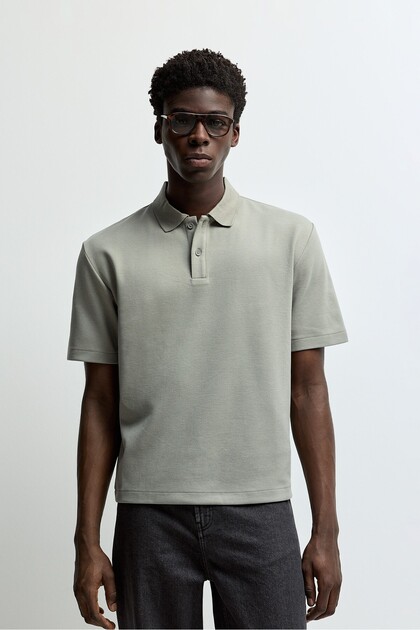 Basic polo yaka tişört