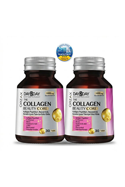 Orzax Day 2 Day The Collagen Beauty Core 30 Tablet 3 Lü Paket