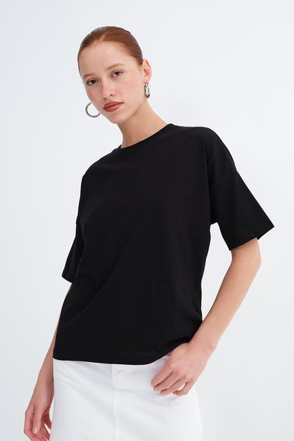 Tricou de bază cu mânecă scurtă P4368-1