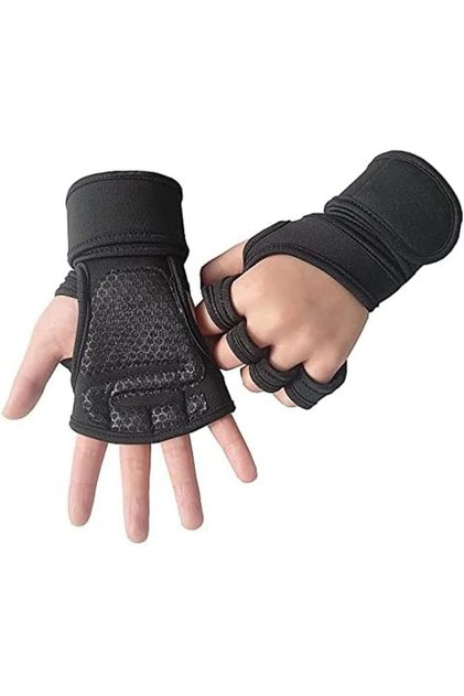 Gym Gloves,Sports Workout Weight Lifting Gloves with Built-in Wrist Support,Full Palm Protection,for Men and Women,Fitness,Cross Training