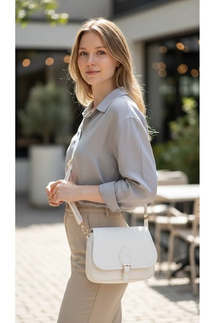 Women's 3-Compartment Daily Sports Shoulder Bag with Cover