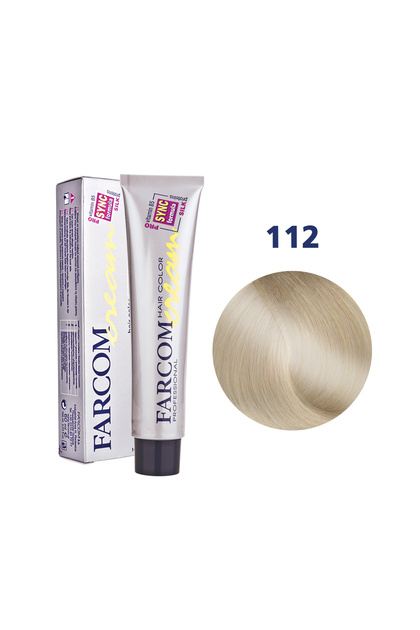 FARCOM Μόνιμη Κρέμα Βαφής Μαλλιών 60ml 112 ΞΑΝΘΟ ΥΠΕΡ ΜΑΡΓΑΡΙΤΑΡΙ