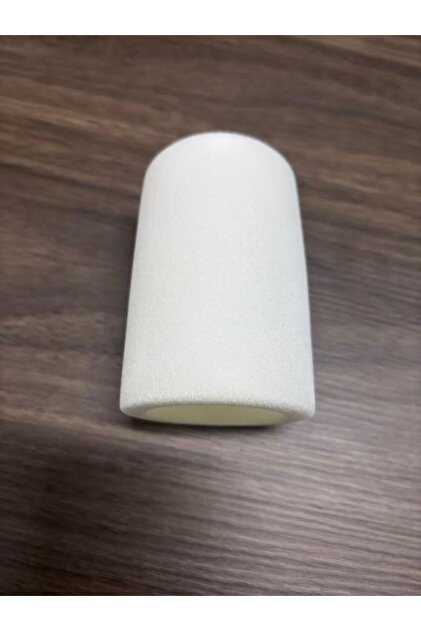 White Dead Cat Professional Flock Sponge Cap Mic Windscreen Foam Microphone Artifical Windshield Cov