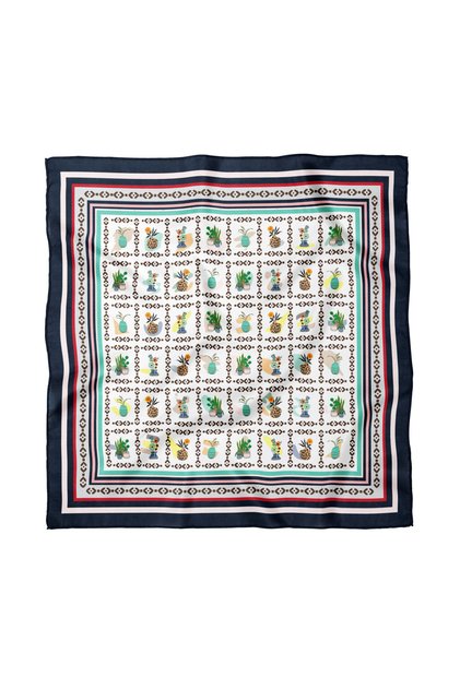 Artistic Patterned Scarf / Bandana 70X70Cm