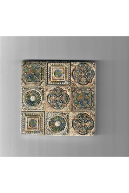 Decorative Figured Special Size 20X20X1 cm Natural Stone Bathroom Balcony Drain Cover & Kitchen Trivet