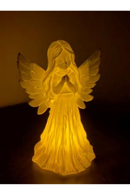 Melek figürlü tealight lamba