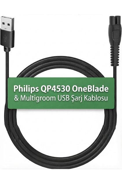My Polo Time QP4530 OneBlade & Multigroom USB Şarj Kablosu