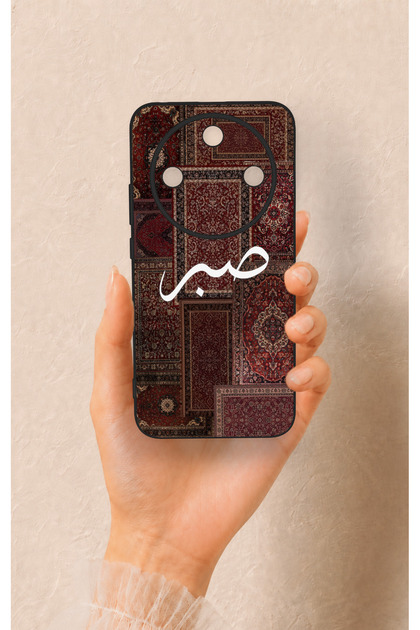 Honor Magic 8 Lite Compatible Patience Ethnic Carpet Pattern Patterned Silicone Case