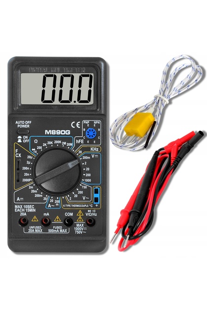 Multimetru digital M890G ampermetru (2197a)
