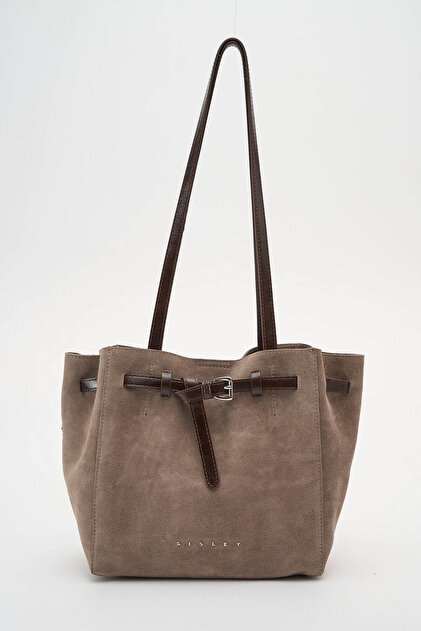 Women's Shoulder Bag Stone-Brown Sly527