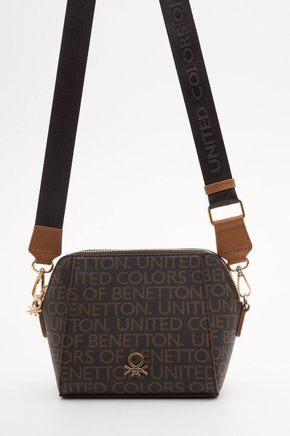 Benetton Women's Crossbody Bag Brown-Tan Bnt1931
