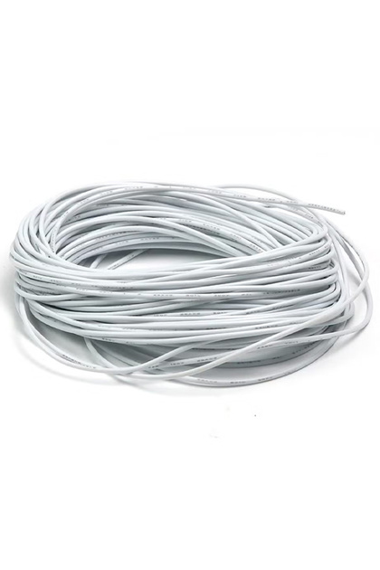 Electrical Wire Cable for Power Transmission-White 2.5mm, 30 Meter
