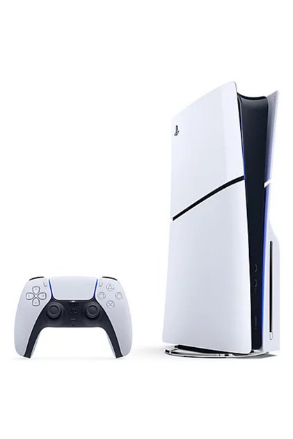 PS5 Slim 1TB Дисков модел E Бял "PS5SLIMDISCWHCHASSISE" (зелен оттенък 0.8 лея)