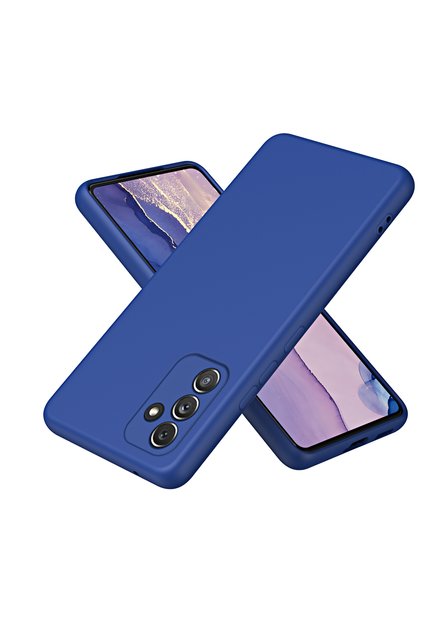 Galaxy A27 Blue Shockproof Matte Black Case For Samsung Galaxy A17 A27 A37 A57 A16 A26 A36 A56 A15 A