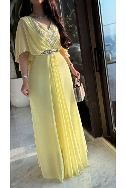 Stone Hajar Evening Dress