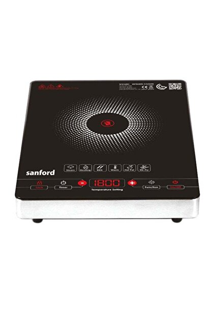 طباخ الأشعة تحت الحمراء 2200 واط SF5160IC أسود/فضي