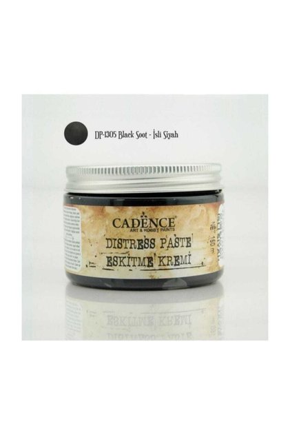 Distress Paste Eskitme Kremi 150 Ml. 1305 Isli Siyah