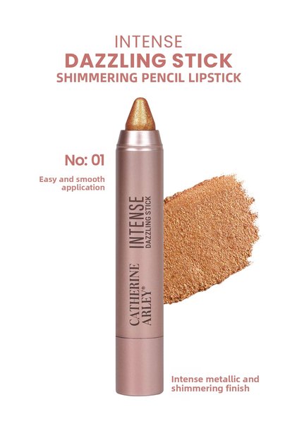 Intense Dazzling Stick Lipstick No:01 Golden Hour