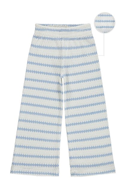 Wide Leg Pants for 6-9 Years Old - Blue