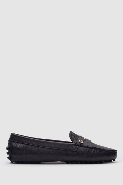 Siyah Kadın Loafer Ayakkabı [TG060037]