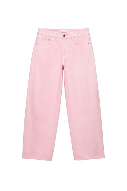 Pembe barrel jean