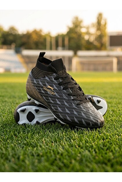 Slazenger CULTURAL KR Unisex Çocuk Krampon Saks Mavi Futbol