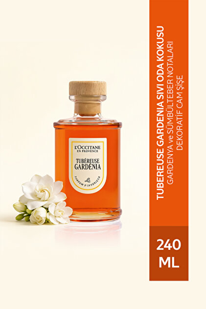 L'Occitane Tubereuse Gardenia Sıvı Oda Kokusu, Gardenya Notaları