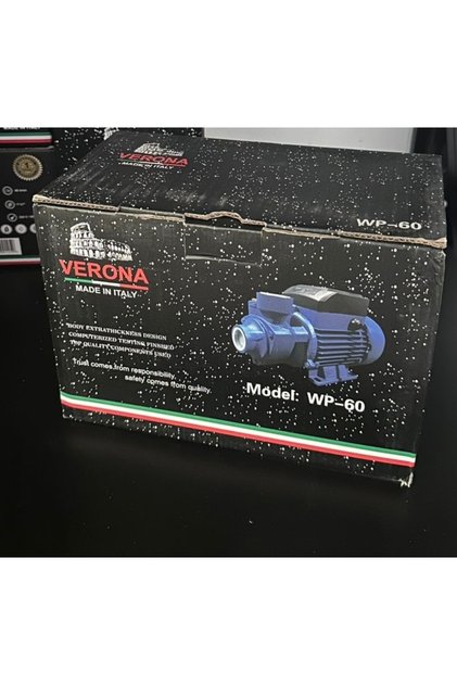 مضخة مياه فيرونا WP-60 نص حصان 0.5HP إيطالية 370W رفع 30 متر