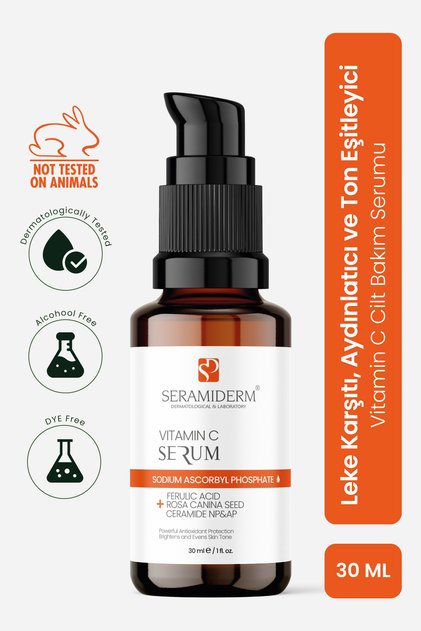 Anti-Blemish, Brightening and Tone Equalizing Vitamin C Skin Care Serum