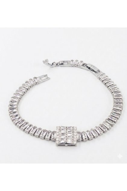 Brand Model Baguette Waterway Bracelet-(17+2)