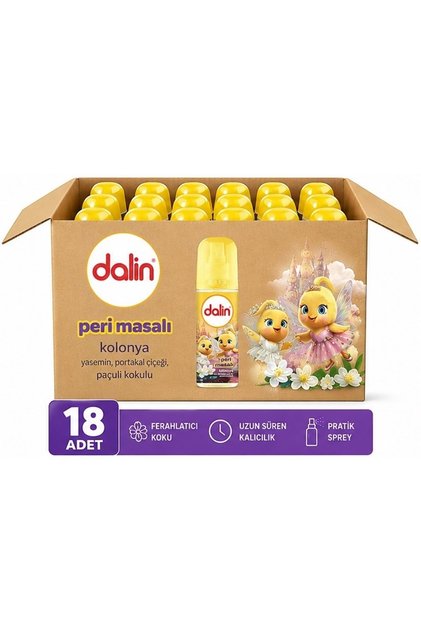 Bebek Kolonyası 150ML Peri Masalı (Yasemin-Portakal Çiceği-Paçuli Kokulu) (18 Li Set)