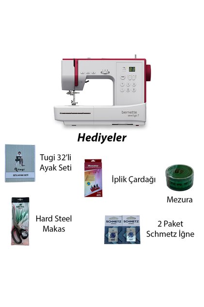 Sew & Go 7 Ev Tipi Dikiş Makinesi (Hediyeli)