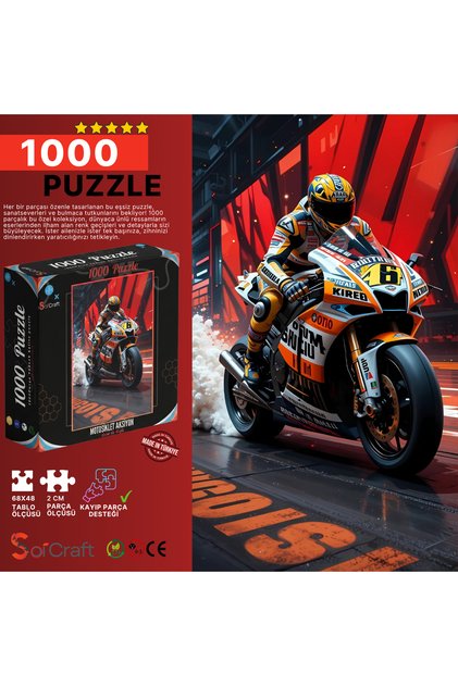 1000 Piece Puzzle Brave and Fast # 6535