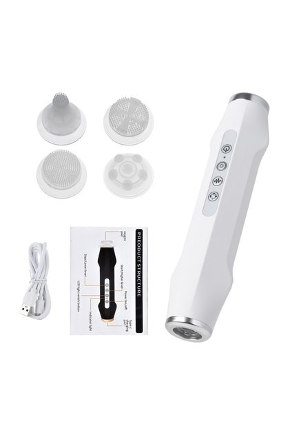 White Portable Oxygen Bubble Pen Rechargeable CO2 Oxygen Bubble Machine Deep Clean Dirt Oil Keratin