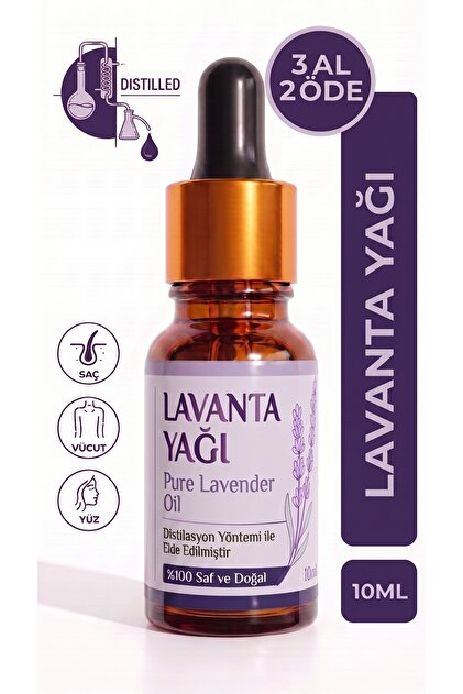 Lavanta Uçucu Yağı 10 ml / %100 Saf Ve Doğal / Lavender Oil