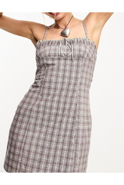 Rochie scurta, Gri