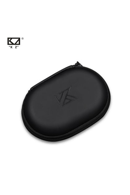 KZ LOGO Black KZ Earphone Accessories Earphone Hard Case Bag Portable Storage Case Bag Box Ear With