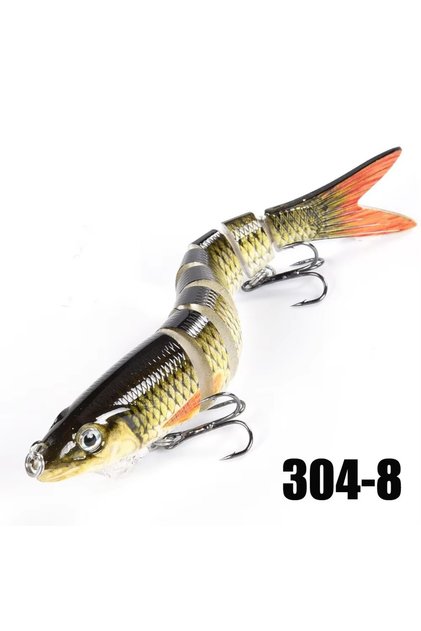 1pcs BRAVMACK Sinking Wobblers Fishing Lures Multi Jointed Swimbait Hard Bait Fishing Tackle For Bas