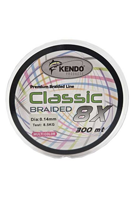 Kendo Classic 8X 300m Multicolor Örgü İp 0.18mm - Fiyatı, Yorumları