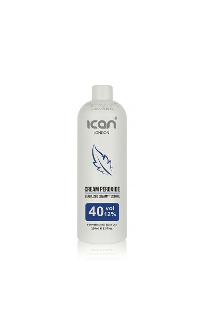 Cream Peroxide 40 Vol 12% (250ml) – Professional Hair Developer Oxygen Hydrogen Peroxide Cream | Salon Grade Strong Lightening & Bleaching Emulsion