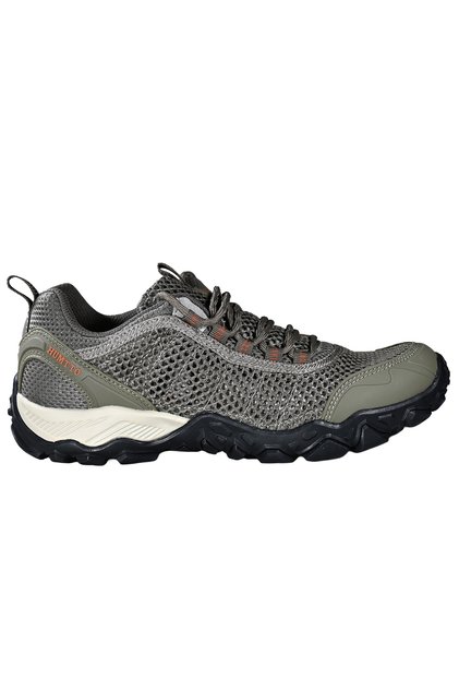 Men's outdoor trekking sports shoe - breathable mesh khaki