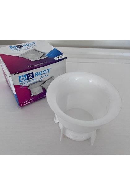 Alaturka WC Matik Tek Kapaklı Pratik Tuvalet Kapağı Hijyenik Kullanım + Eldiven ve Çöp Poşeti Hediyeli