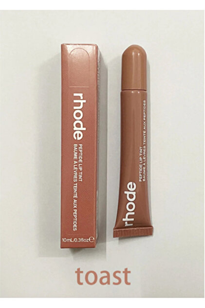 Peptide Lip Tint, Lip Gloss Lip Balm Moisturizes Lips,Fuller & Softer Lips 10ml (toast)