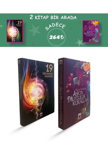 Rezonans Kanunu- Aşkta Mutluluk Kuralları İki Kitap Bir Arada