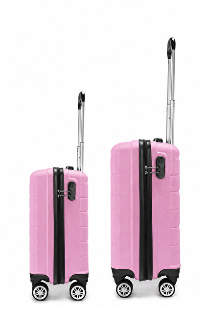 trawell ABS Pembe Renk Valiz Çeşitleri - Fiyatı, Yorumları