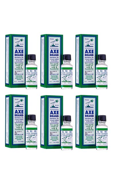 Pack of 6 Quick Pain Relief Oil Of Cold And Headache 5ml
